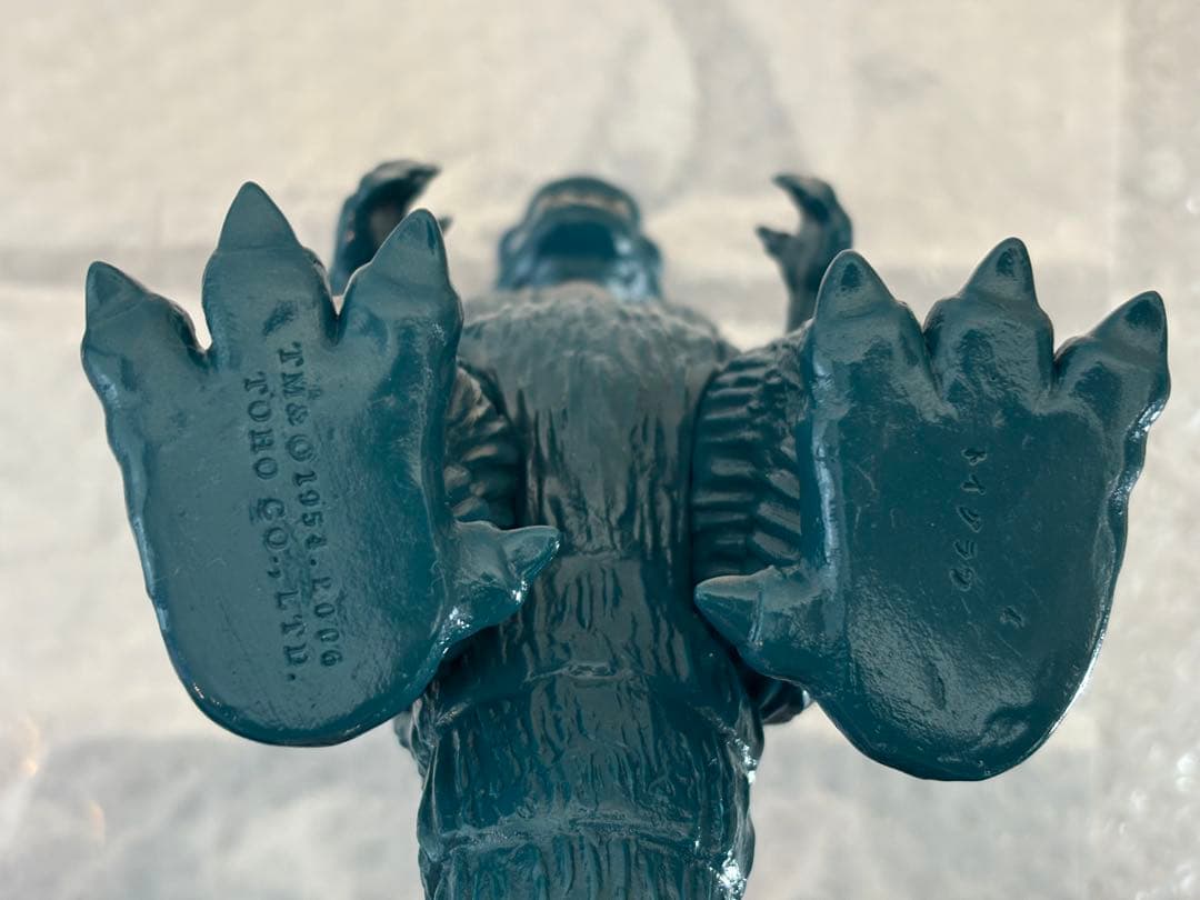 トイグラフ 初代ゴジラ ゴジラブルー成型 ソフビ