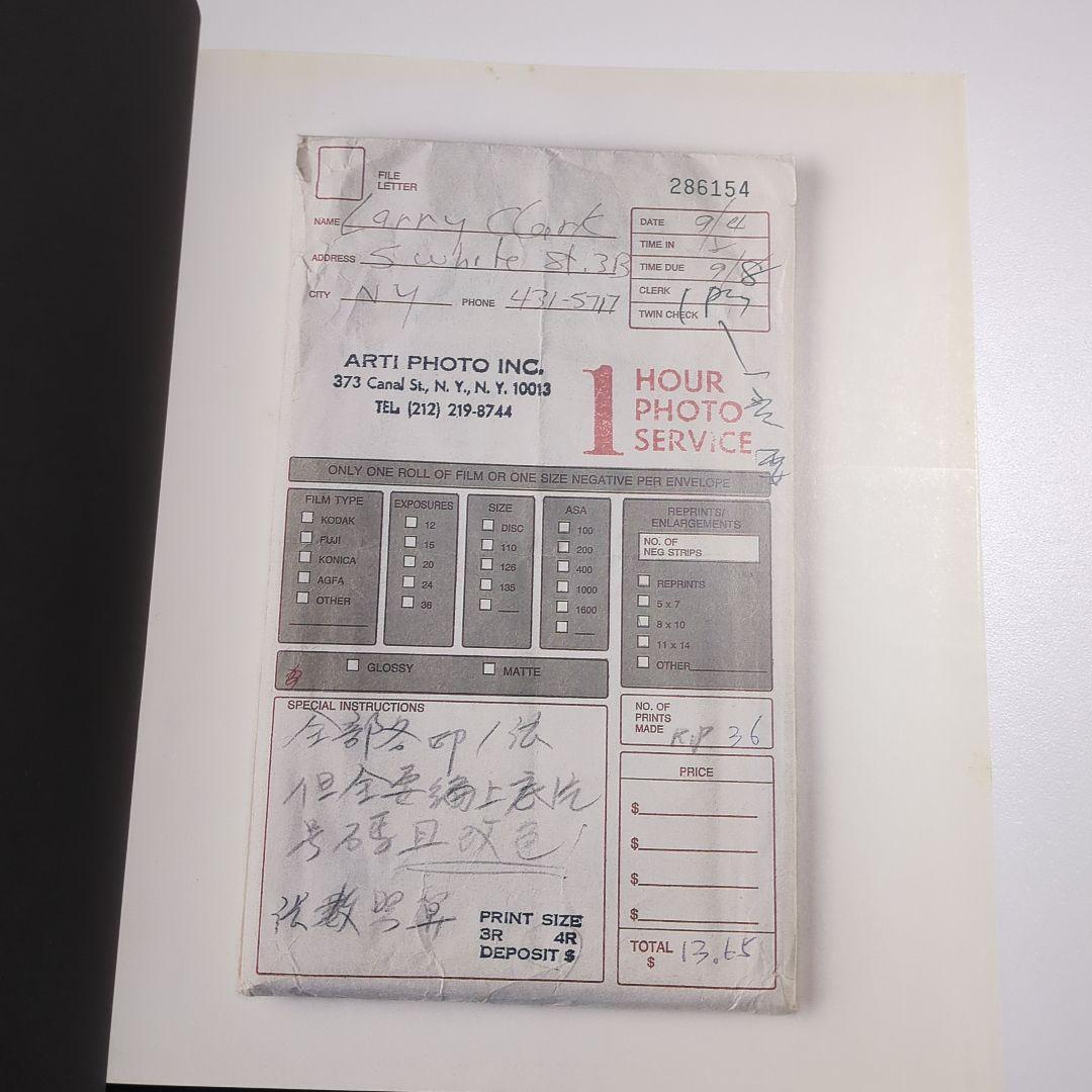 Larry Clark　Groninger Museum　写真集