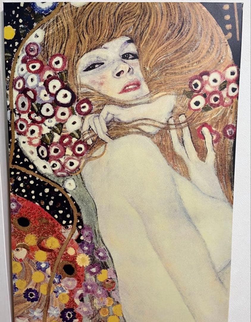 IKEA 水蛇 アートパネル gustav klimt グスタフ クリムト廃盤品
