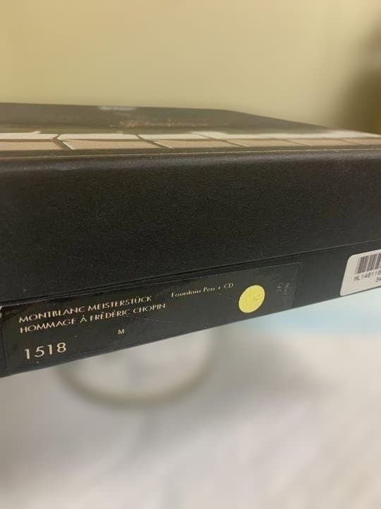 MONTBLANC マイスターシュテュック 万年筆 ペン先14K ショパンCD付