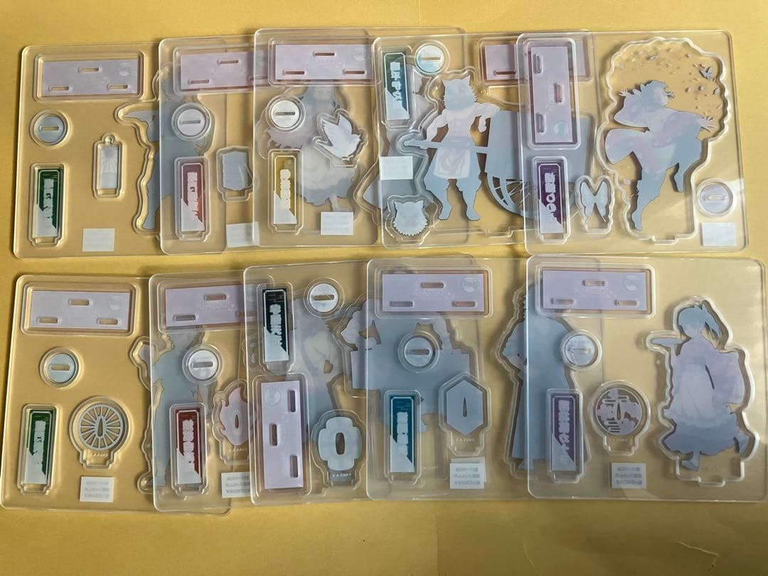 鬼滅の刃　ピザーラコラボ　アクリルスタンド　煉獄　冨岡　胡蝶　宇髄　10点