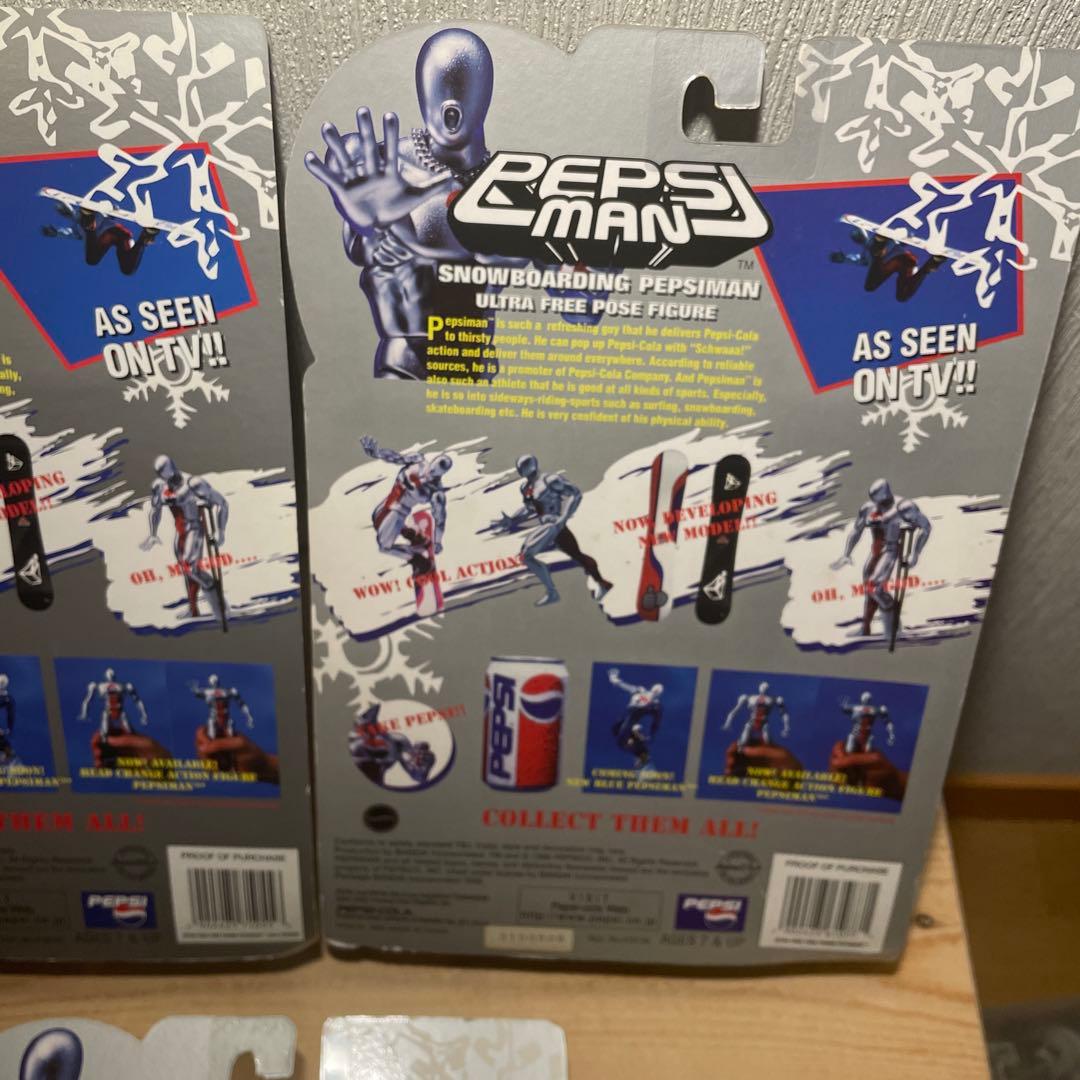 ペプシマン　フィギュア　5体セット