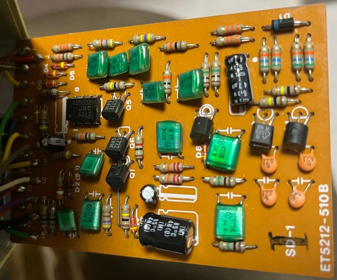 1985年製 BOSS SD-1 JRC4558DD