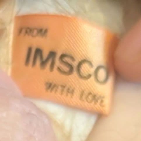 IMSCO イムスコ ビスクドール 55cm アンティーク調 スタンド付　人毛