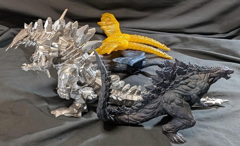 決戦機動増殖都市マスターディテールメカゴジラ 他（バンダイ）４体セット