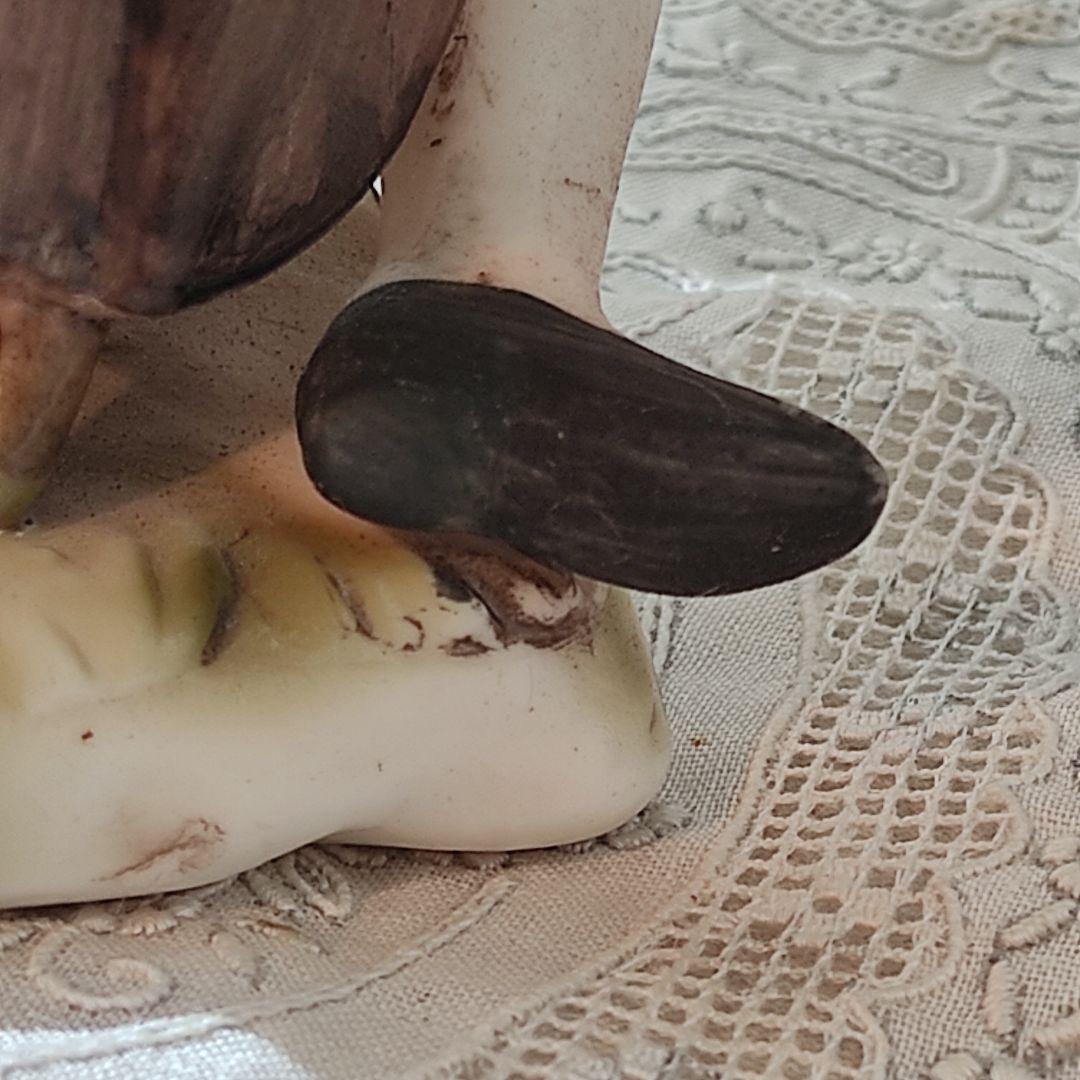 陶器　ビスクドール　バイオリン　チェロ　アンティーク　ヴィンテージ　フィギリン