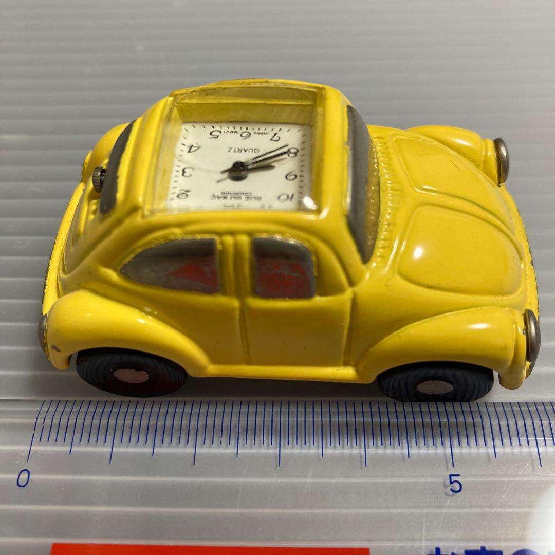 ヴィンテージ　フォルクスワーゲン ビートルバグミニ時計