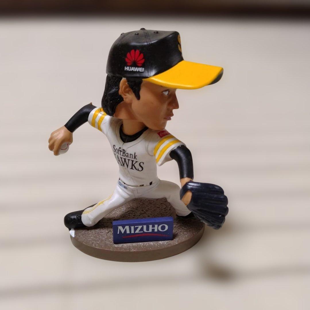 ボブルヘッドコレクションソフトバンクホ-クス4体セット2018チャンピオンリング