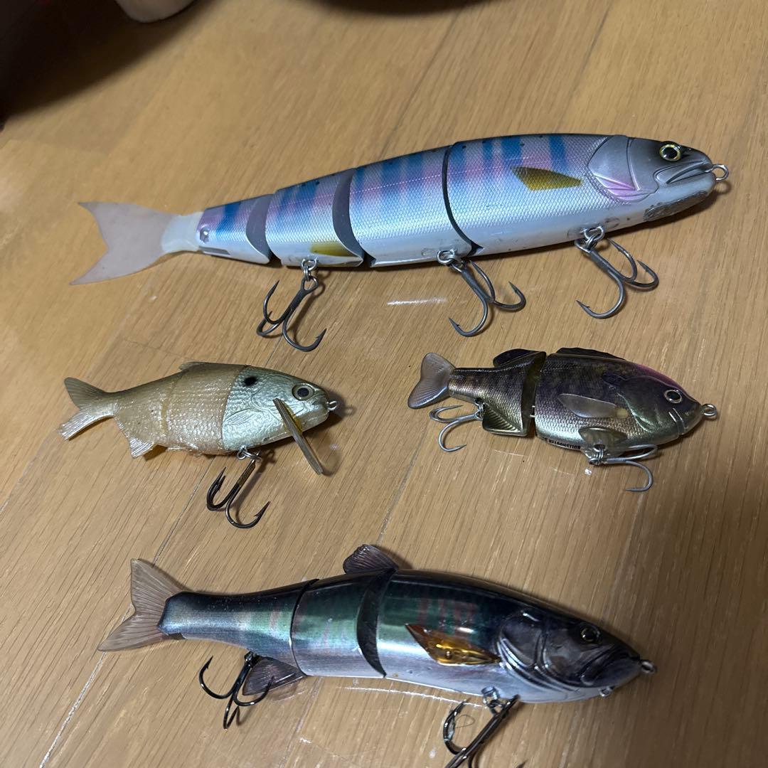 ビッグベイト4個セット　バラム300 ダウズスイマー180 ブルシューター