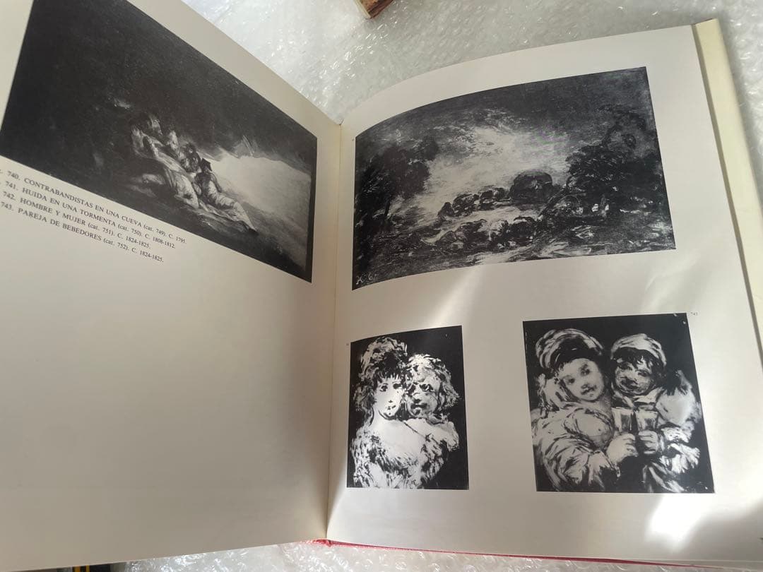 GOYA ゴヤ 画集 全2巻セット J.Gudiol 1985年版