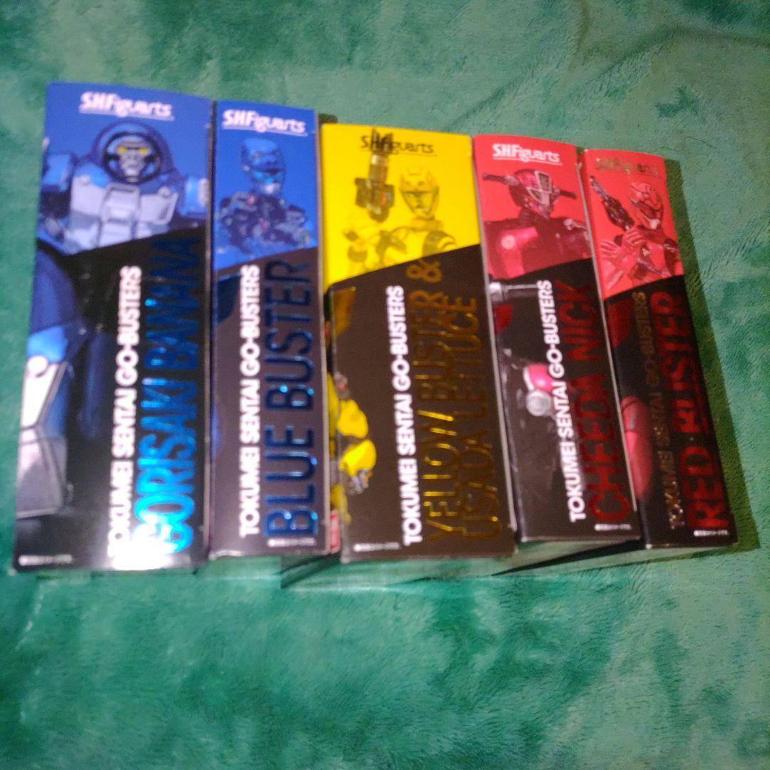 【フルセット販売】S.H.Figuarts 特命戦隊 ゴーバスターズ 5箱セット