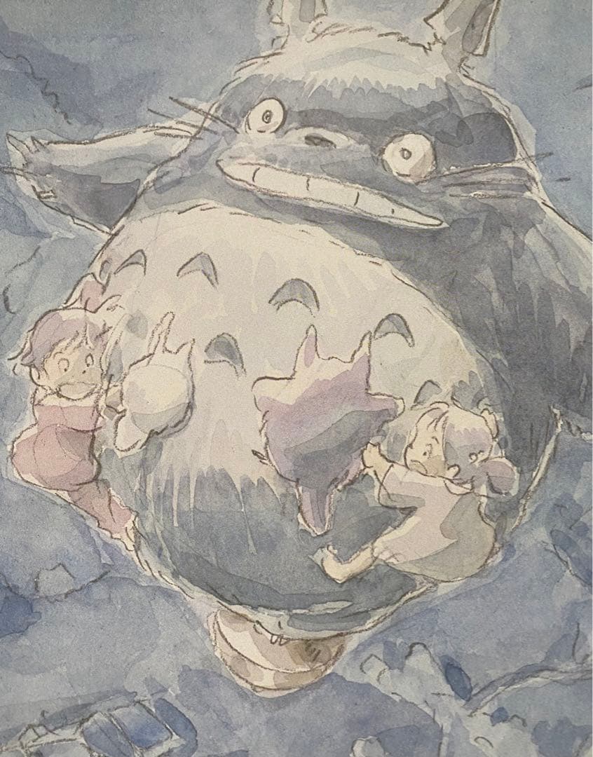 【激レア】ジブリ　となりのトトロ　ポスター　宮崎駿　B2サイズ　E