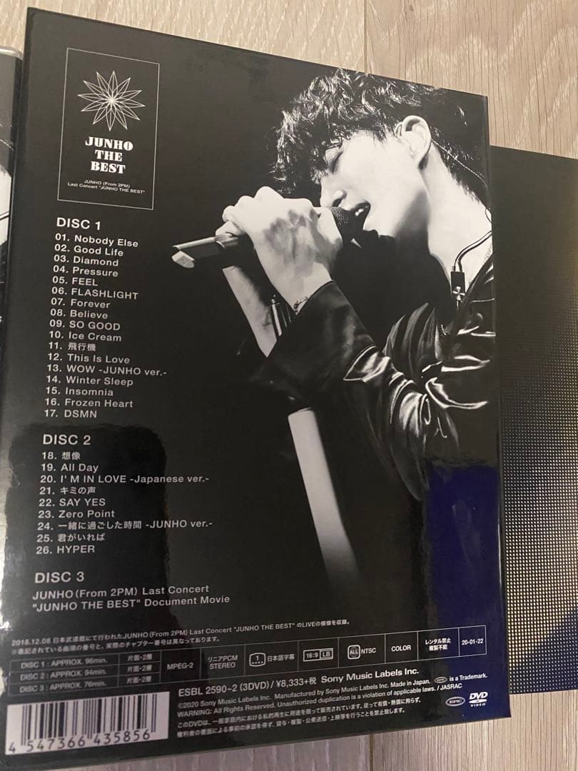 初回生産限定盤 /JUNHO/LastConcert/JUNHOTHEBEST