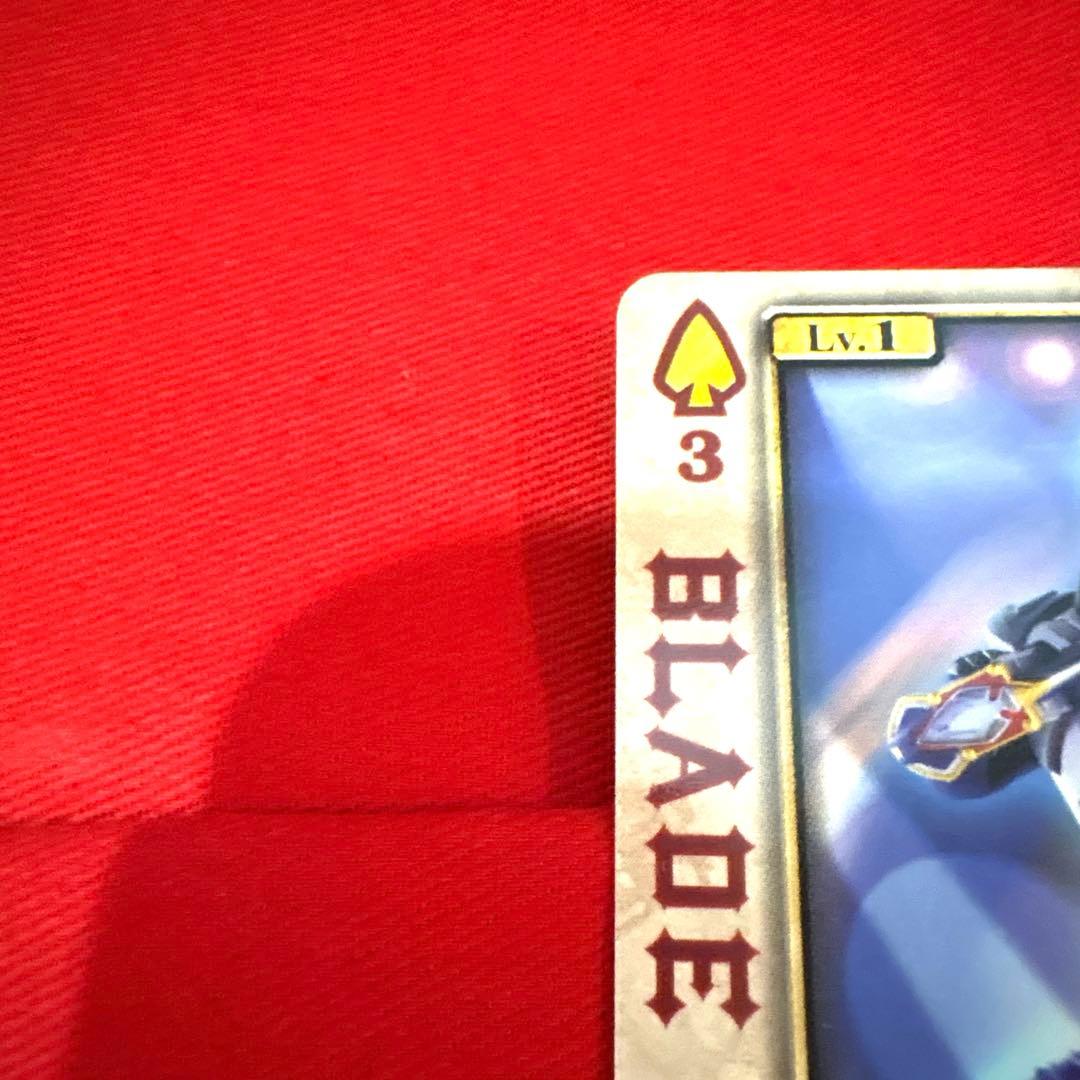 ラウズカード 仮面ライダー剣 トレカ レア スペード3 仮面ライダーカード 剣崎