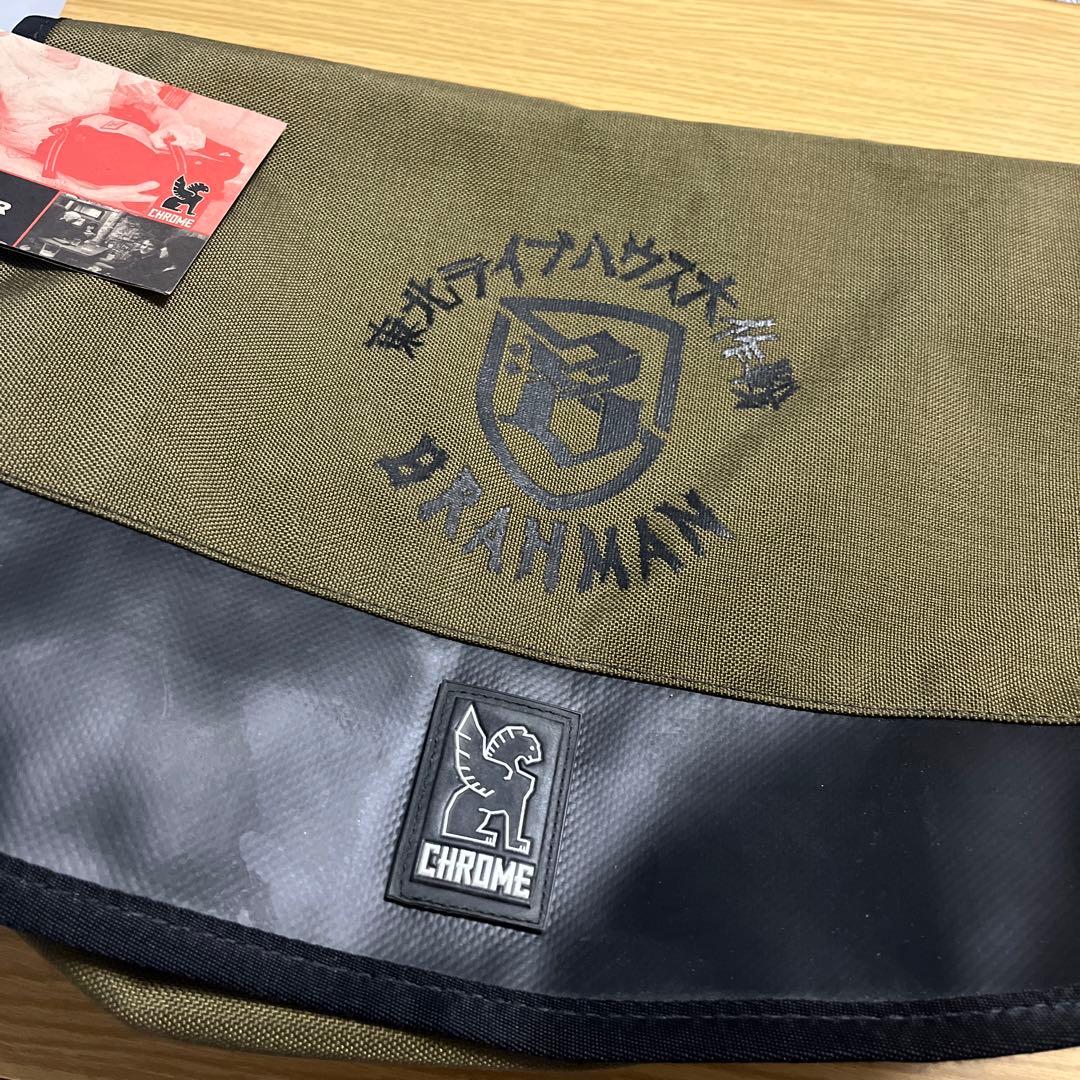 新品CHROME BRAHMAN 東北ライブハウス大作戦 メッセンジャーバッグ
