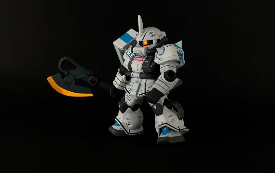 モビルスーツアンサンブル ザクII FS型(シン・マツナガ専用機)全塗装 完成品