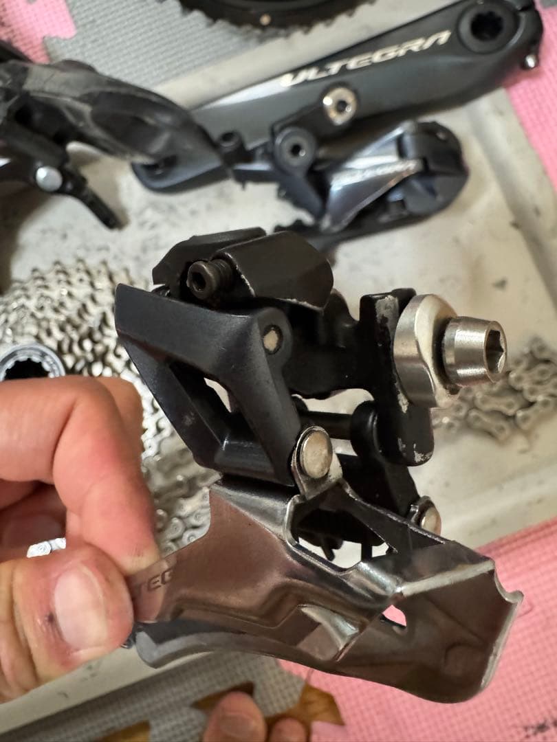 パーツ Shimano ULTEGRA 105 mix