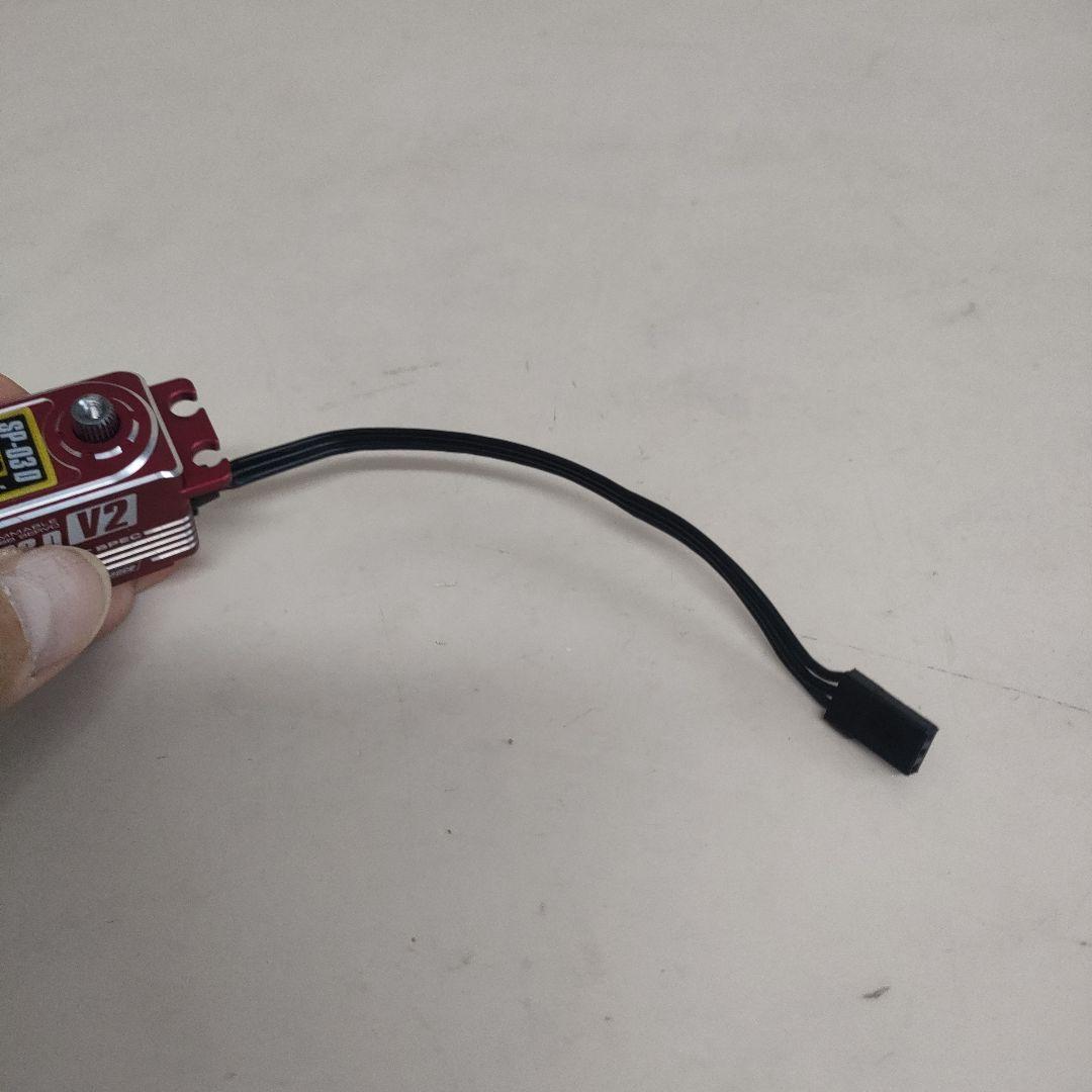【使用少】ヨコモ SP-03D V2 レッド ドリフト向けロープロデジタルサーボ