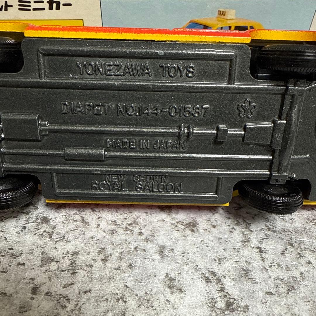 ダイヤペット　タクシー四種　日産セドリック　ニュークラウン