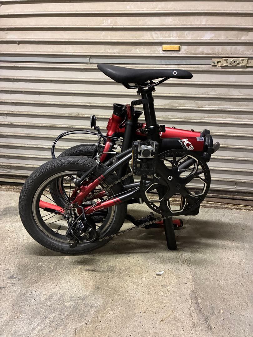ダホン　K3 14インチ　折りたたみ自転車　カスタム車両
