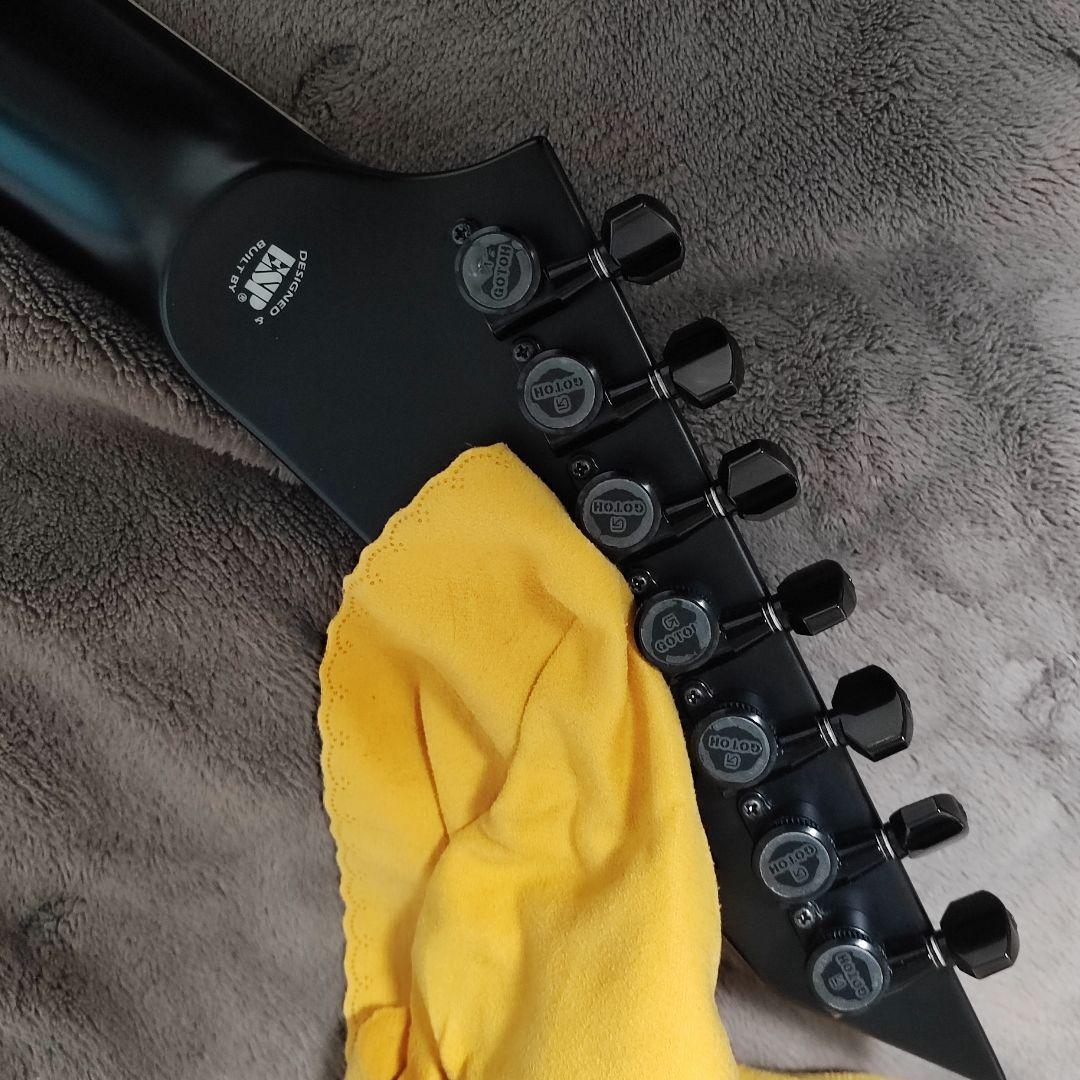 ESP E-II M-seven 7弦　エレキギター　スポルテッドメイプル