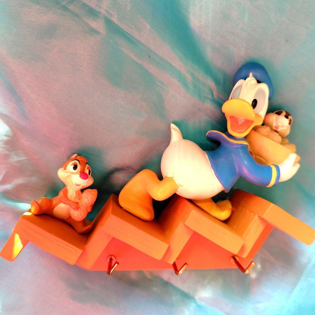 再値下★ドナルド チップとデール キーフック フィギュア ディズニー