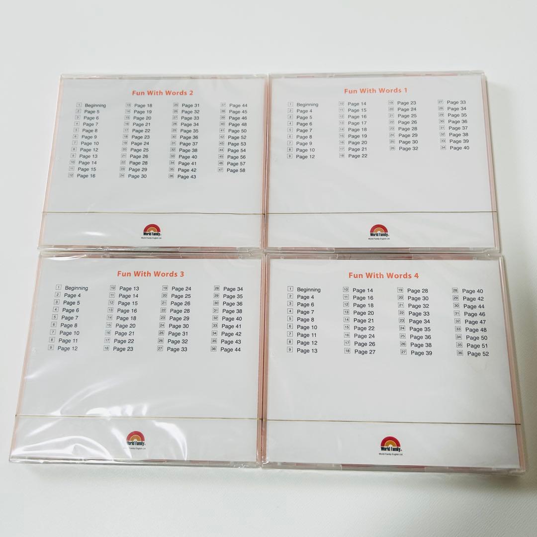 【新品】未開封未使用DWEディズニーワールドイングリッシュファミリーCD全20枚