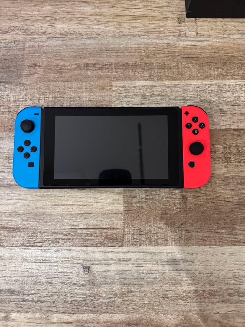 【箱あり】Nintendo Switch 本体 青赤 Joy-Con 付属品