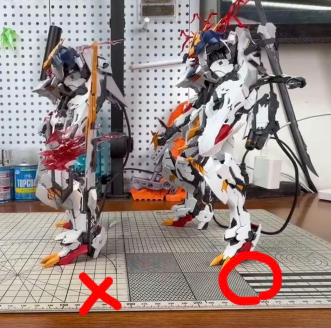 LUNAVOR製　バルバトスルプスレクス　似　狼王 バルバトス似 GK様式