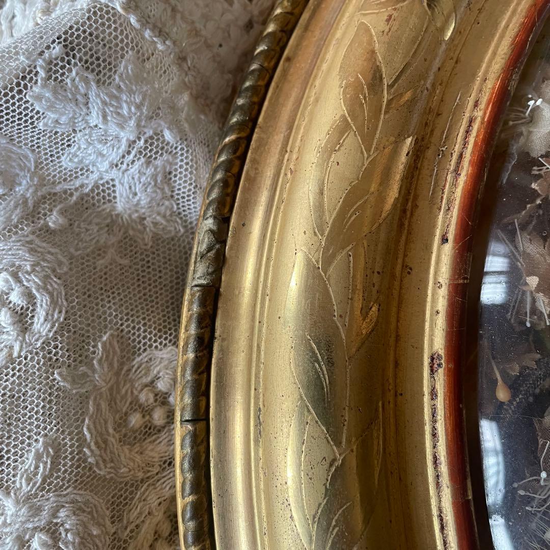 19世紀アンティークルリケール遺髪物