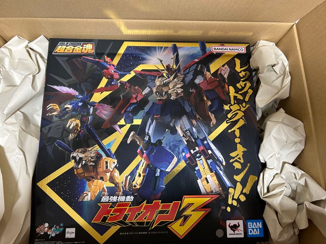 超合金魂 GX-113 最強機動 ガンダムトライオン３