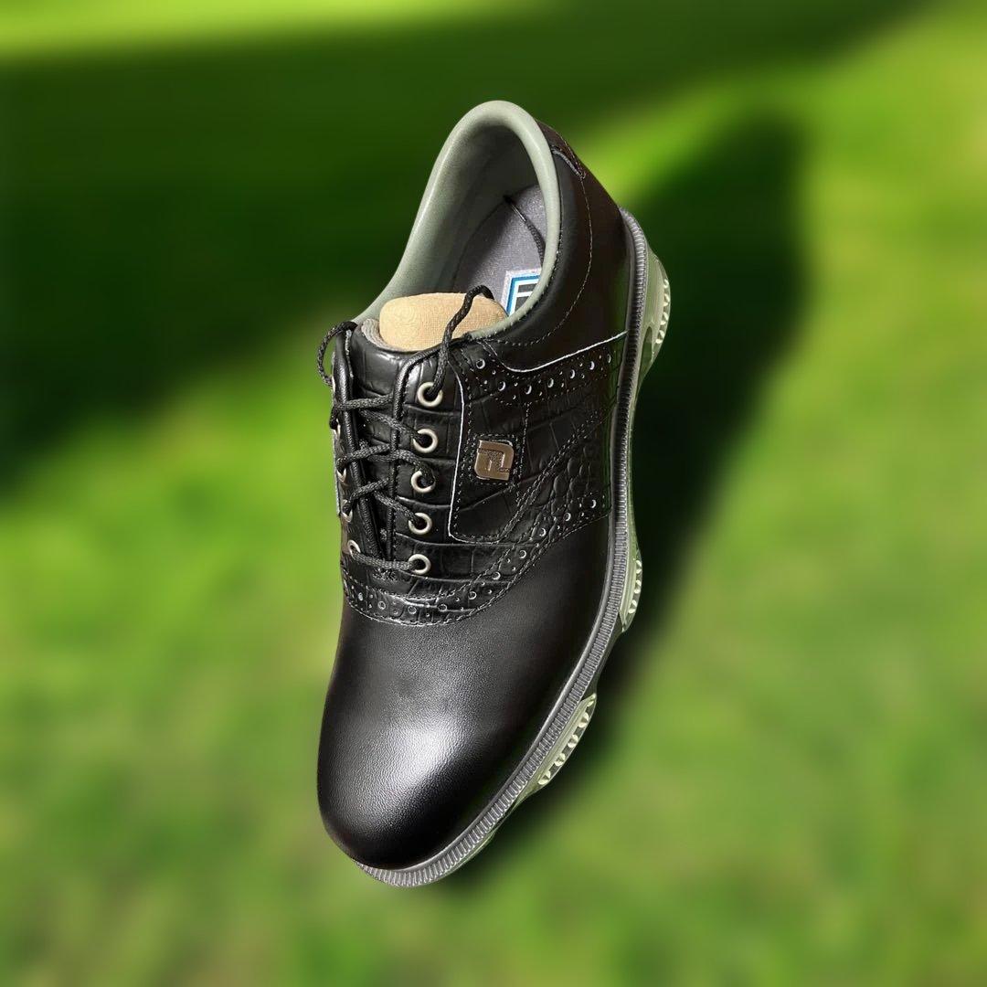 【廃盤】FootJoy DRYJOYS TOUR クロコ本革 26.0cm 新品