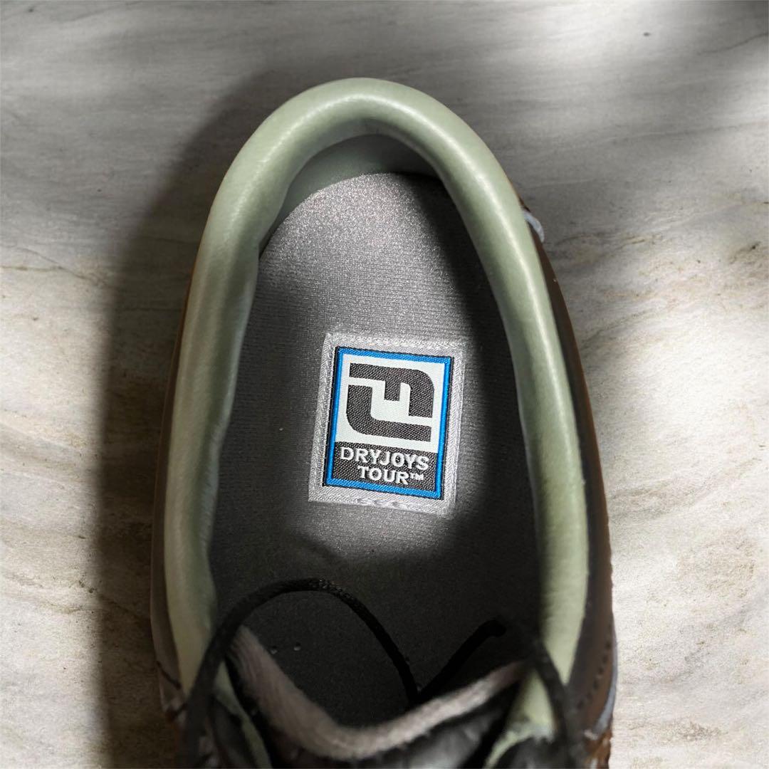 【廃盤】FootJoy DRYJOYS TOUR クロコ本革 26.0cm 新品