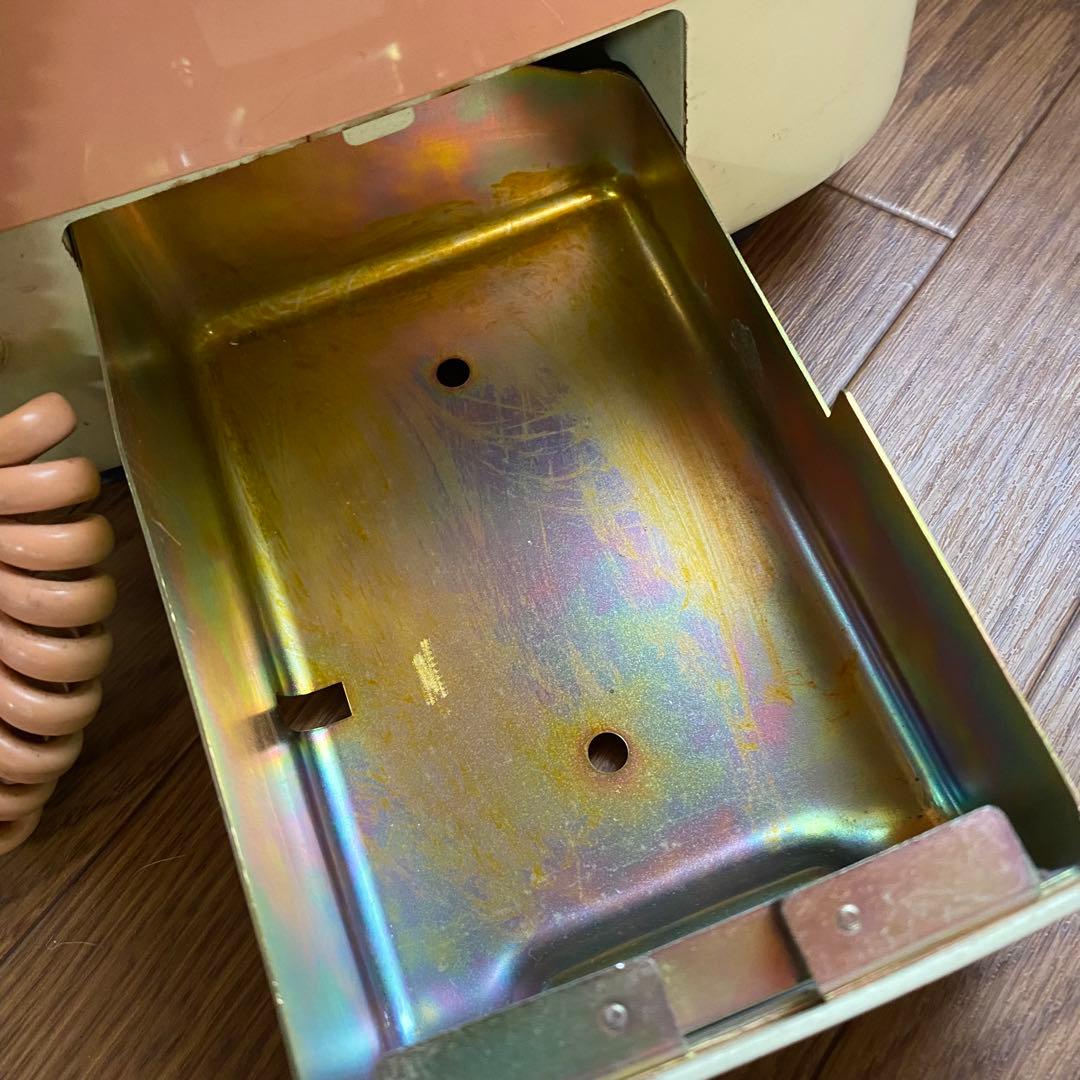 ダイヤル式　ピンクの公衆電話 インテリア 鍵付き 昭和レトロ 初期型 当時物