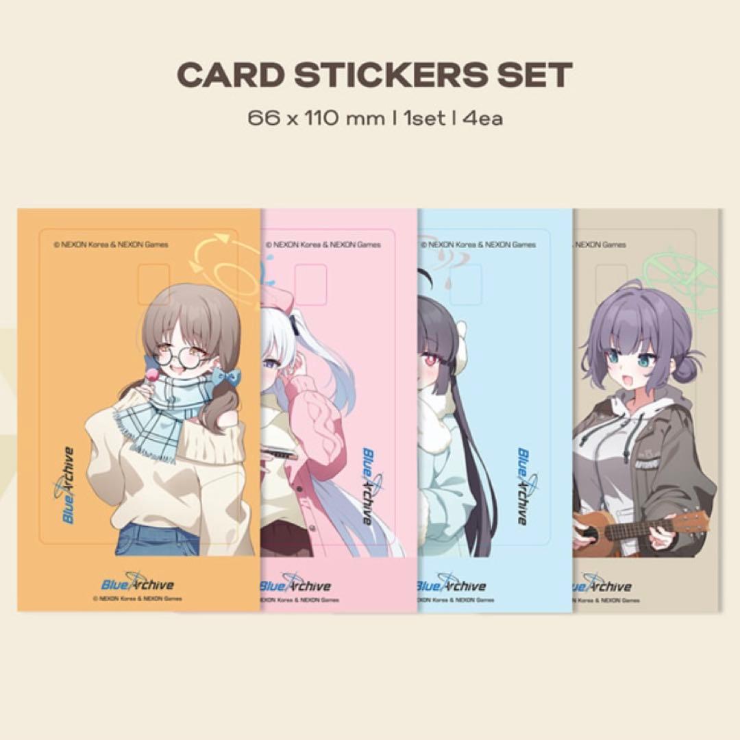 ブルーアーカイブ　韓国　4周年記念　OST CDアルバムパッケージ