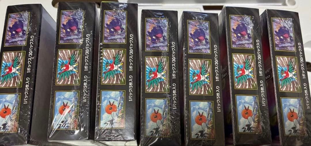 【新品未開封】【シュリンク付き】ポケモンカード ムニキスゼロ 7BOX(7箱)