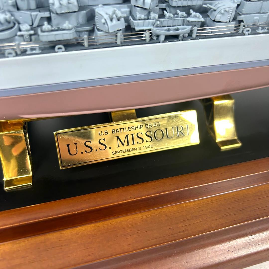 Franklin Mint 1/550USSミズーリ戦艦 BB-63 1945