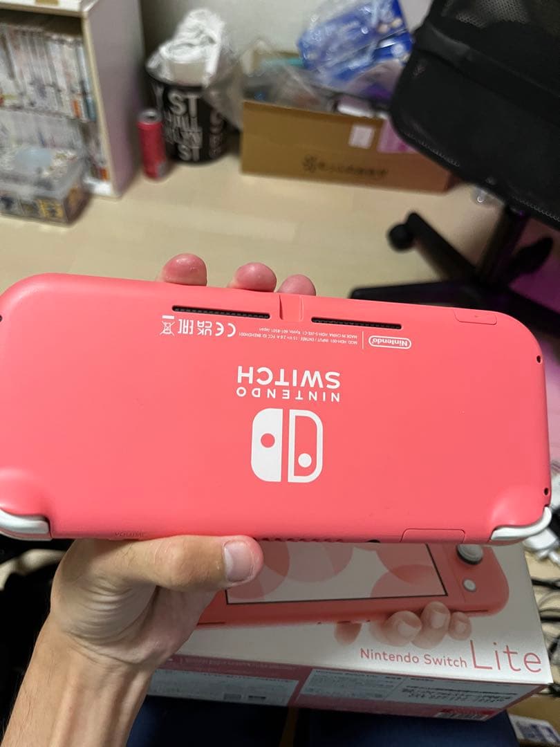 Nintendo Switch Lite ピンク 箱付き 充電器付き
