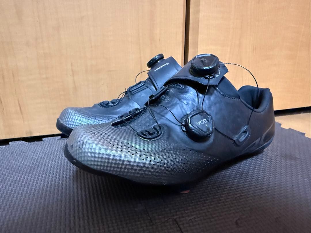 Shimano ビンディングシューズ RC7 42 ワイド