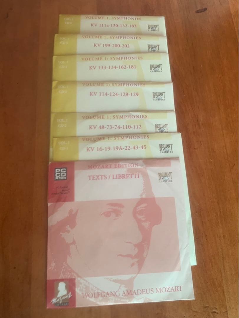 モーツァルト 全集 CD-BOX 170枚組 COMPLETE WORKS