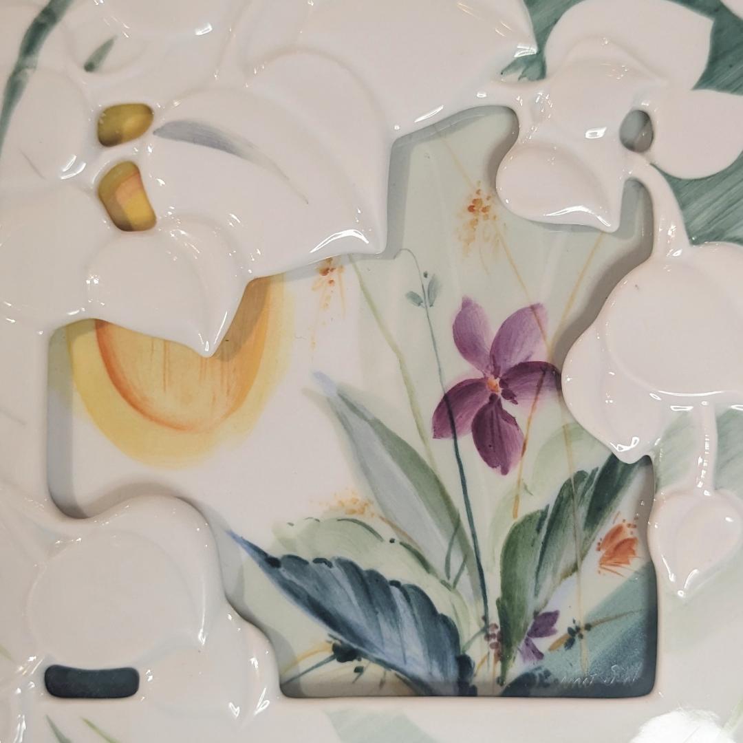 マイセン　Meissen　立体　陶板画　ザビーネ・ワックス