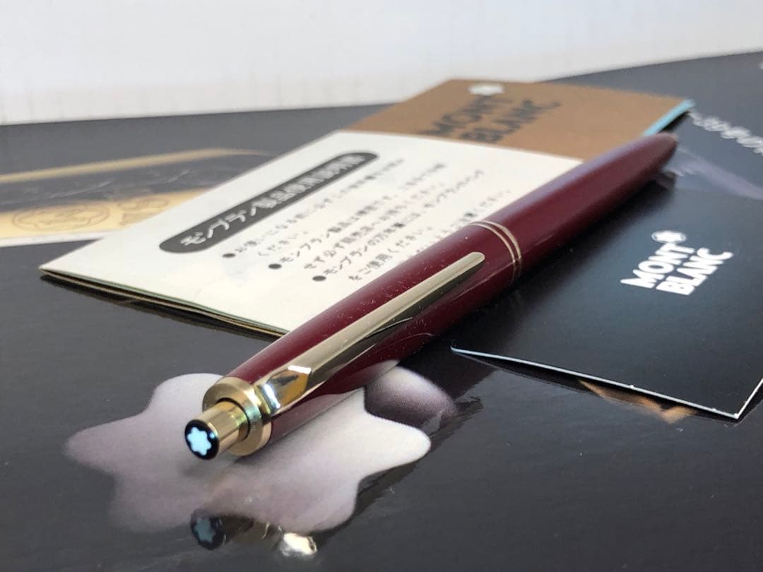 ⭐️モンブラン⭐️稀少なボルドーレッドの名品最高の形❗️⭐️No251メカニカルペンソル