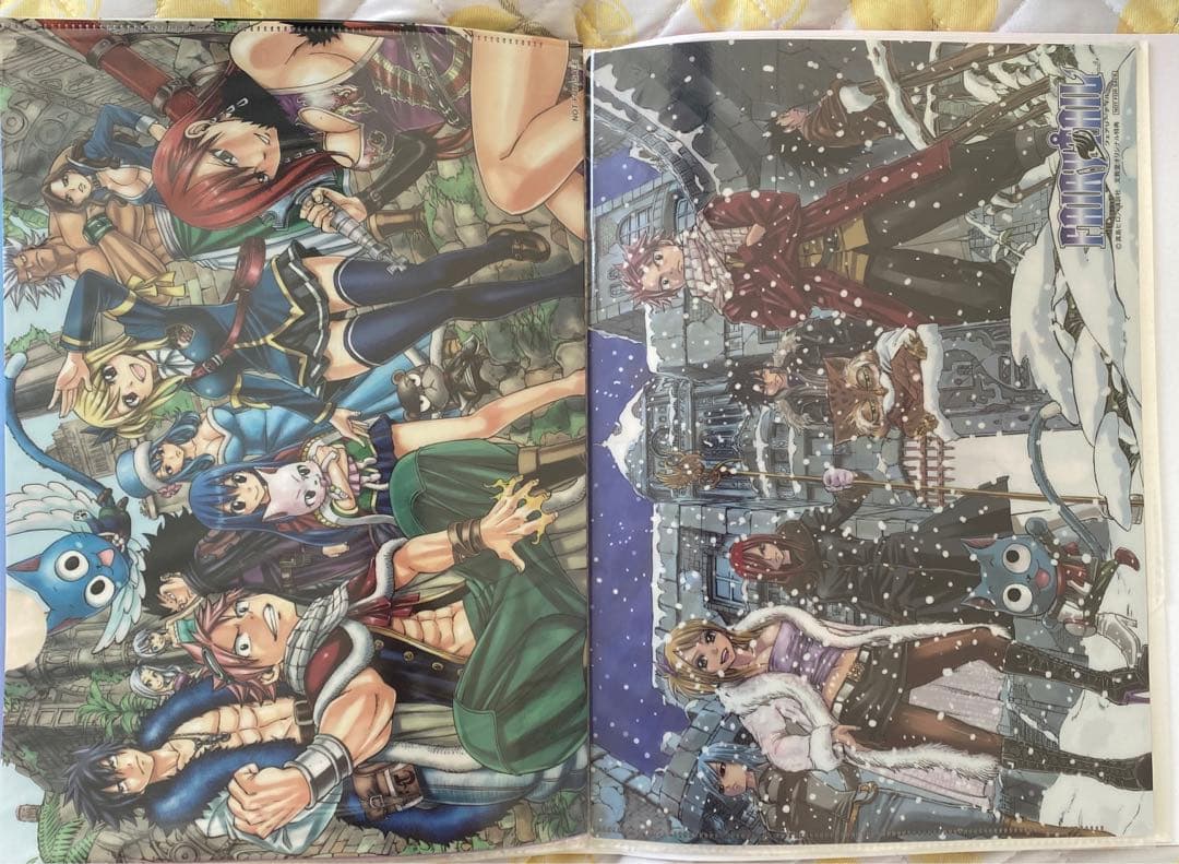 フェアリーテイル FAIRY TAIL 真島ヒロ　タイトー　クリアファイル