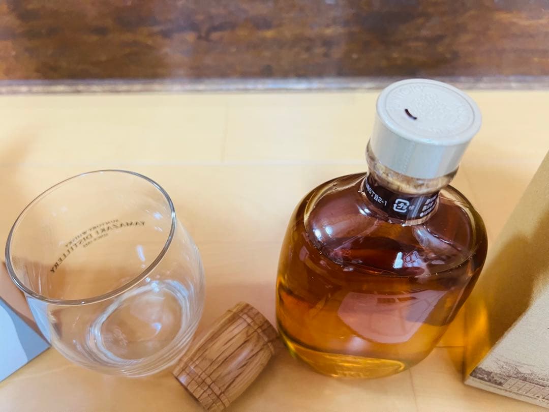 サントリーウィスキー山崎さ蒸溜所限定ボトル　グラス　グッズ新品未開封品セット