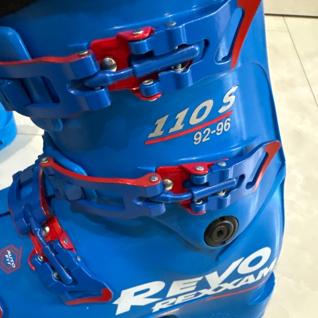 REXXAM スキー用ブーツ 青　レグザム　R-EVO 110S