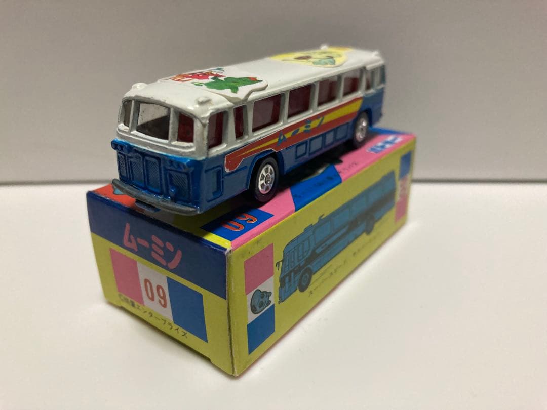 マスコミトミカ　ムーミン　三菱ふそうバス　日本製