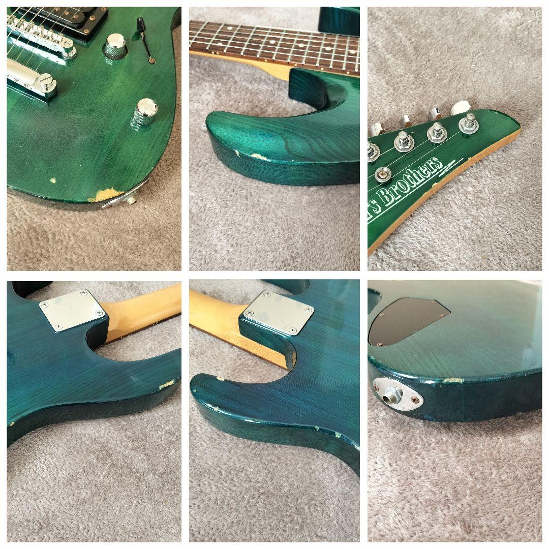 Bill's Brothers ストラト グリーン　マッチングヘッド