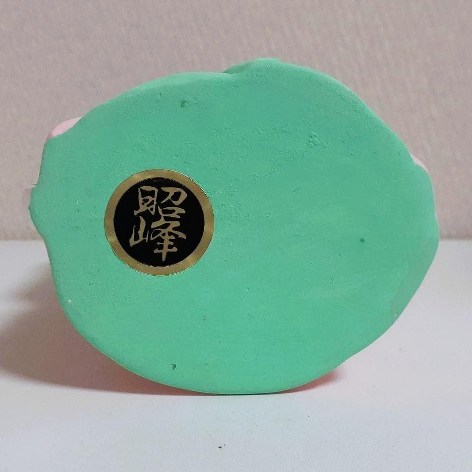 092　開運招福の縁起物！陶器製　笑門七福神　弁財天　特大 昭峰作