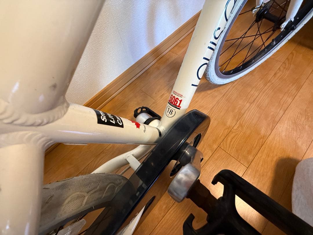 ルイガノLouis Garneau 子供用自転車 18インチ ホワイト