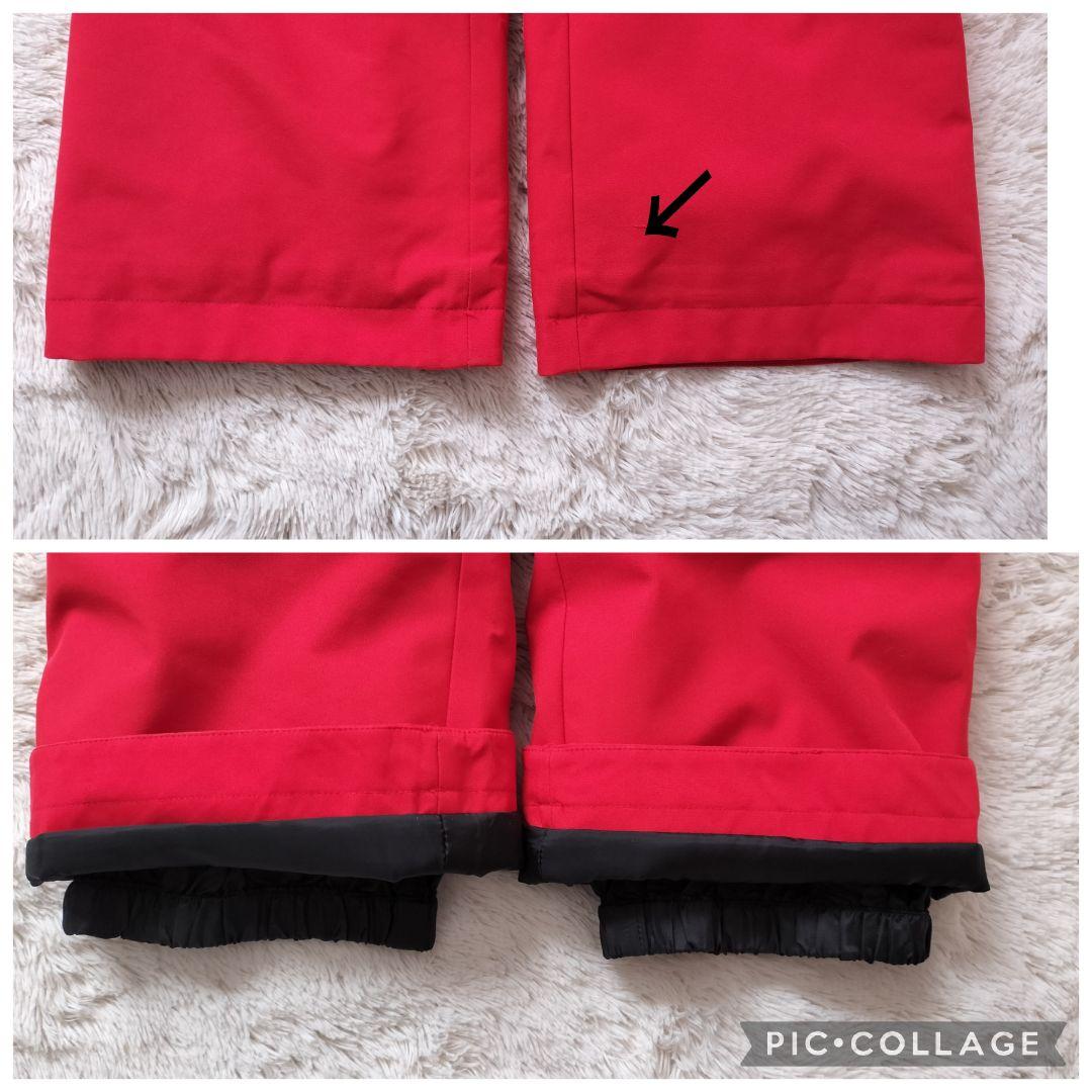 極美品 PHENIX フェニックス スキーウェア 上下 160 青×赤 ジュニア